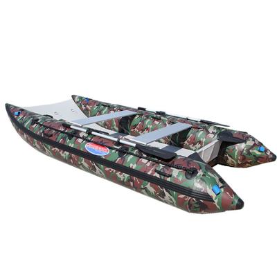 China PVC Sit On Top Luxury Kayak Catamaran Inflatable Boat for sale