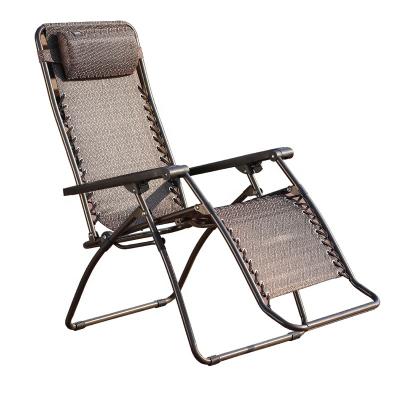 China Modern TO BE HONEST - Lefuma 117 Hotel Texlylene Folding Luxury Steel Patio Furniture Outdoor Leisure Chair for sale