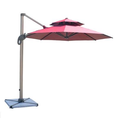 China Modern High Quality BH-017 Outdoor Garden Patio Luxury 360 Degree Rotating Rotating Hanging Umbrella for sale