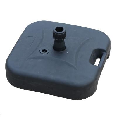 China Market Hotel BH-033 Modern Plastic Yard Leisure HDPE Patio Garden Plastic Outdoor Crank Umbrella Base for sale