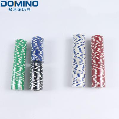 China Stylish Cheap Plastic Casino Poker Chip Casino Supply Coins Gambling 500 Chip Poker for sale