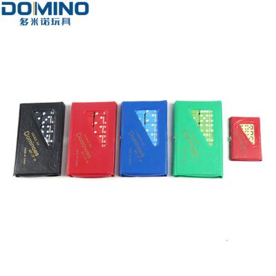 China Stylish China Wholesale High Quality Different Sizes Of Dominoes In PVC Case for sale