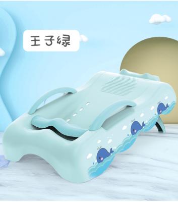 China Modern Cartoon Children's Chair Shampoo Baby Hair Washing Chair A Extended Chair For Children To Wash Their Hair for sale