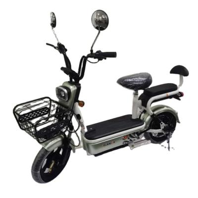 China 48v 250w Steel Adult Pedal Assist Electric Scooters 2 Wheel Electric Bike Scooter for sale