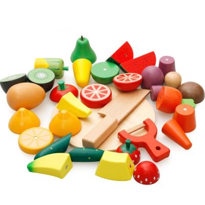 China Watch Fruits And Vegetables Early Education Play House Cutie Fun Kitchen Kids Play Vegetables With Fruit Toys for sale