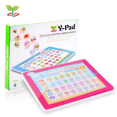 China Wholesale Educational Islamic Toy Tablet Tablet Teaching Machine English Touch Voice Point Reading Ten In Early Education Talking Toys for sale