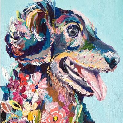 China Wholesale 5D Diamond Painting American Animal Diamond Painting Kit Style Colorful Painting For Wall Decoration for sale