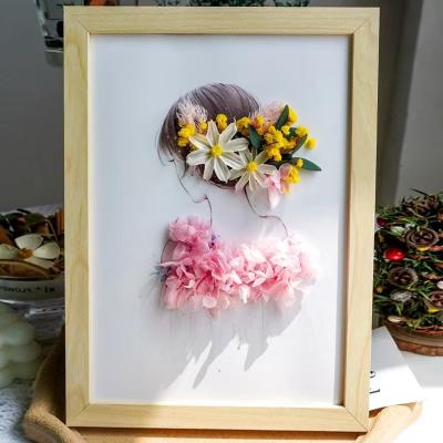 China decorative flower & handmade wreath crafts real natural mixed multiple boxed accessories preserved flower dried for herbarium epoxy resin for sale