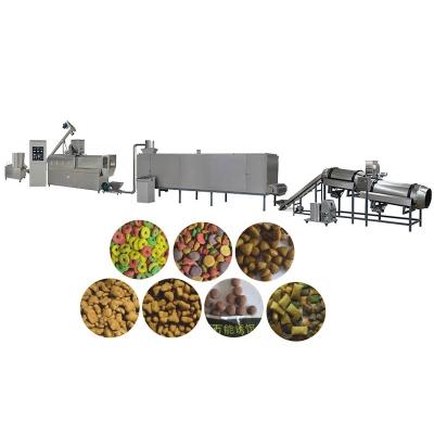 China CE Certificate Twin Screw Extruder Dog Food Making Machine for sale