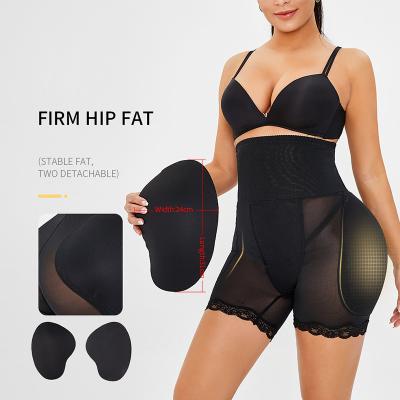 China 2022 New Antibacterial Breathable High Waist Shaper Women Leggings Padded Panties Butt Lifter Women Body Shaper With Hip Pads Butt Lifter for sale