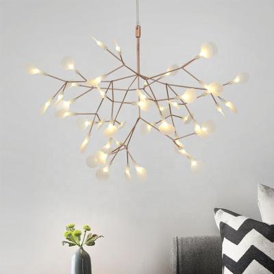 China Zhongshan Firefly Modern Light Modern Chandelier Led Pendant Lamp For Hotel Living Room Home Luxury Decoration Hanging Light Fixture for sale