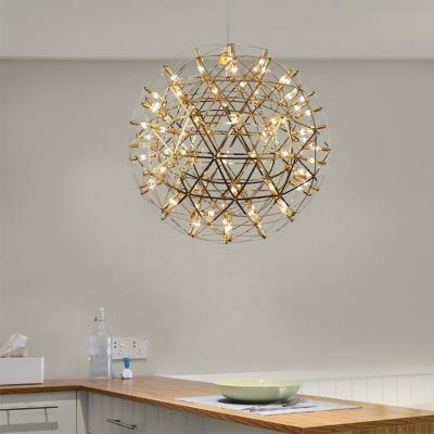 China Modern Nordic Modern Gold Chandelier Round For Dining Kitchen Restaurant Bedroom Indoor Decor Led Pendants Lamp for sale