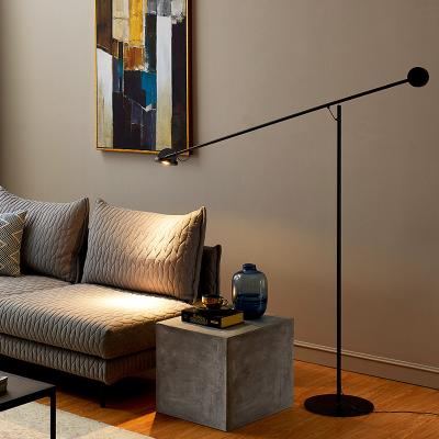 China Industrial Nordic modern simple industrial design led standing lamp for hotel living room bedroom study stand light led floor lamp for sale