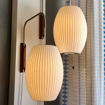 China Nordic Modern Indoor Zhongshan Light Style Silk Cloth Lantern Lamp For Home And Hotel Decoration Luxury LED Wall Lamp for sale