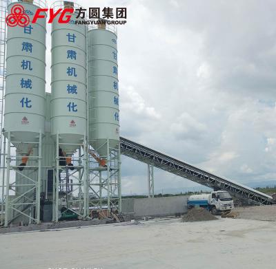 中国 Electric power aggregate cement concrete batching plant station 販売のため