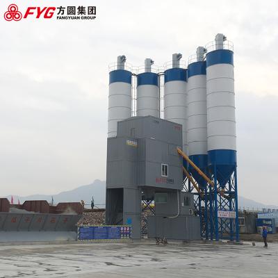 中国 China manufacturers 120m3/h concrete mixing plant with moderate price 販売のため