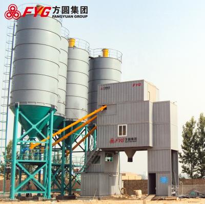 China FYG HZS120D Automatic Concrete Mixing Plant mobile construction mix batching en venta