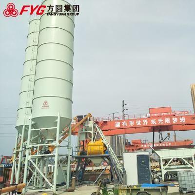 China hzs35 Mobile Concrete Mixing Plant Cement Batching hot sale Te koop