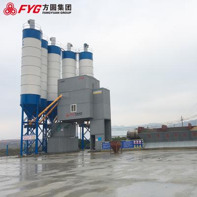 中国 Low cost top quality ready-mixed dry concrete mixing plant for sale 販売のため