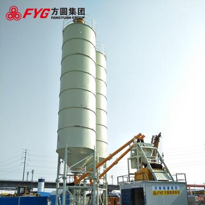 China 35m3 stationary Mobile Concrete Mixing Plant beton batching for sale Te koop