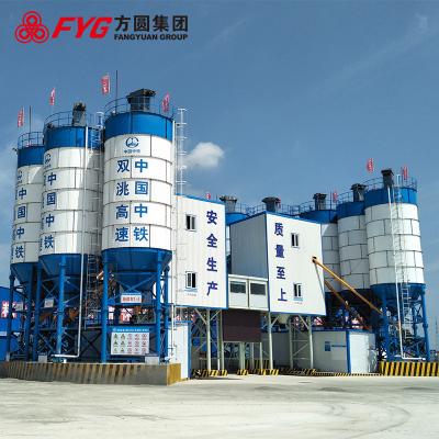 中国 HZS120 Concrete Batching Plant With Best Aftersales Service 販売のため