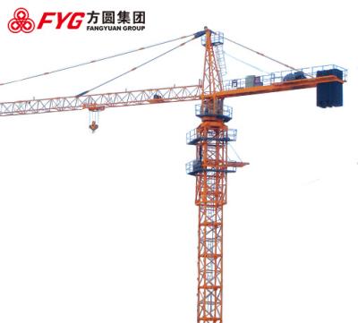 中国 China 6 ton Erecting Tower Crane used flat top manufacture price 販売のため