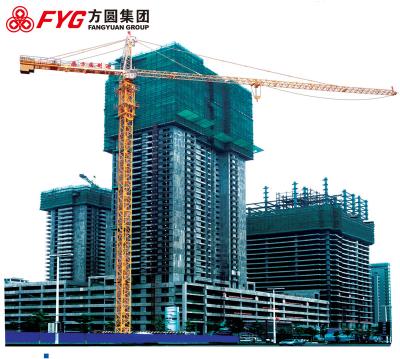 China 100m QTZ50(TC4610) Erecting Tower Crane mast section building construction Te koop