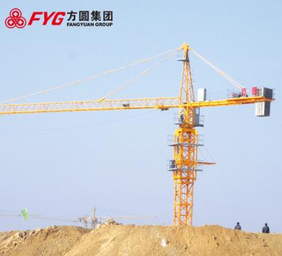 China Model TC5510A frequency conversion control building construction diecast tower crane Te koop