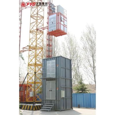 中国 High quality Construction elevator SCD100/100 building lifter 販売のため