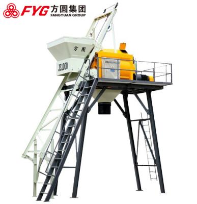 China JS 1000 batch Electric Concrete Mixer motor machine for mixing hot sale for sale