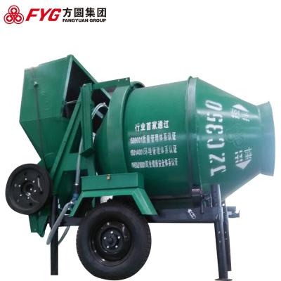 China 1 cubic meter concrete mixer mobile JZC350 Electric motor machine hot sale en venta