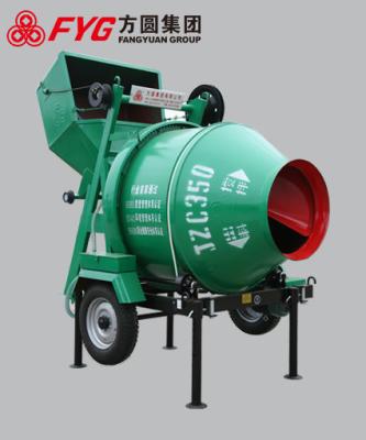 Chine 1250mm machine Industrial Concrete Mixer with lift price JZC350 for sale à vendre