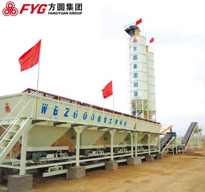 China batching machine Concrete Mixer Plant two bins PLD1600 aggregate hopper for sale