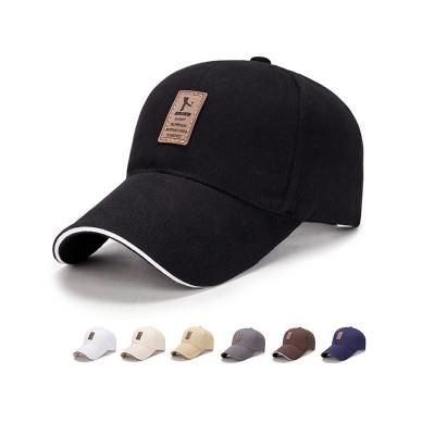 China Spring and Autumn Men's Sunshade Cotton Golf COMMON Outdoor Baseball Hat Simple Business Baseball Hat for sale