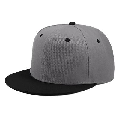 China COMMON High Quality Embroidered Single Brim 6 Panel Cotton White Logo Snapback Hat Snapback Hat Custom Hat for sale