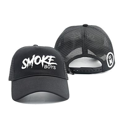 China breathable & OEM Custom 5 Panel Embroidery Logo Baseball Mesh Caps High Quality Waterproof Fur Trucker Hats for sale