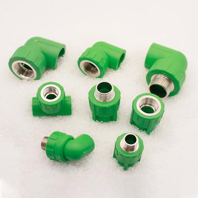 China water supply ppr pipe fitting new in male industrial socket made in china plastic ppr pipe fitting flange clips for sale