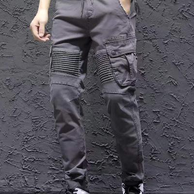 China New Fashion High Quality Style Anti-Wrinkle Casual Multiple Pockets Pants Breathable Slim Fit Mens Trousers for sale