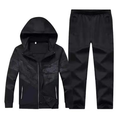 China Custom Made High Quality Amazon Fashion Sportswear Men Fitness Tracksuit Breathable Large Size Goods for sale