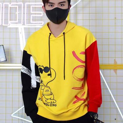 China Vintage Oversized Custom Spring Anti-wrinkle Cotton New Waist Men's Hoodies for sale