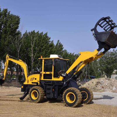 China Hotels Cheap Wheel Loader Backhoe For Sale Tractor With Front Loader And Backhoe for sale