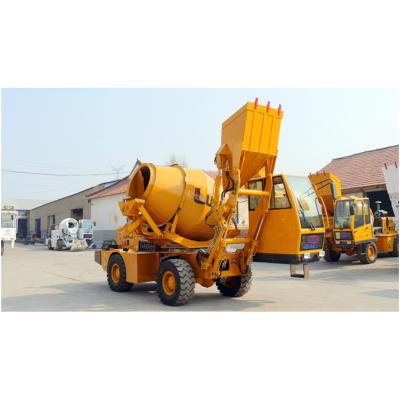 China Hotels luzun 1.2cbm concrete mixer truck with self loading 4*4 diesel engine driving 270 rotation for sale