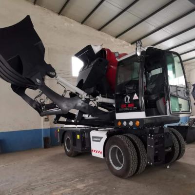 China Construction worksÂ   LUZUN 3.5 CBM Concrete Mixer / construction machinery machine price self loadi / concrete mixer for sale