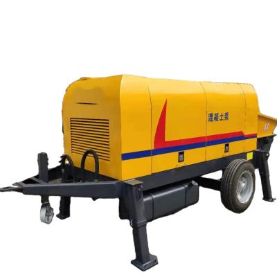 China Hotels LUZUN Electric Concrete Pump With Mixing Pump HBTS40 for sale