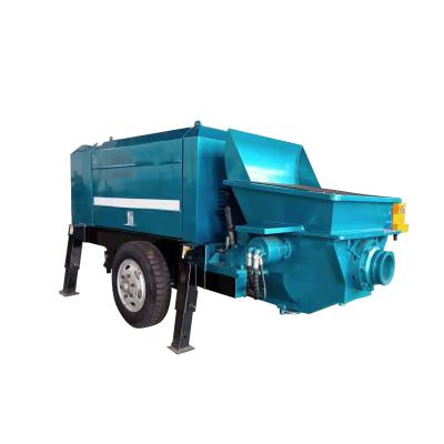 China Hotels LUZUN brand concrete pump machine diesel concrete pump trailer HBTS30 for sale