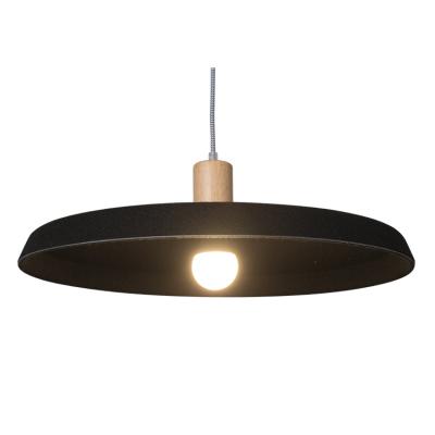 China Wholesale Retro Nordic Design Manufacturer Black Round Hanging Ceiling Led Light Pendant Lamp for sale