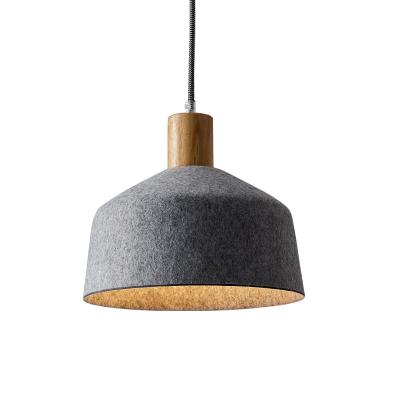 China Wholesale Modern Felt Lamp Shade Ceiling Light Pendant Light Fixture Felt Lamp Shade for sale