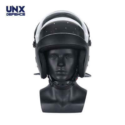 China Safety ABS Material Sclerosus PC Anti Riot Security Helmet for sale