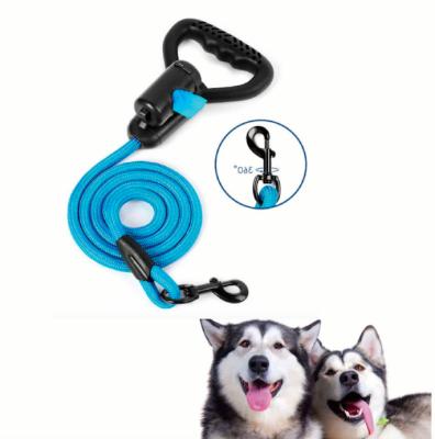 China 2020 Best Hands Sustainable Selling Retractable Dog Leash With Comfortable Padded Handle And Waste Bag for sale