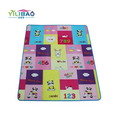 China Educational Toy Gym Baby Play Mat PVC Baby Play Mat XPE1.5 Double Sided for sale